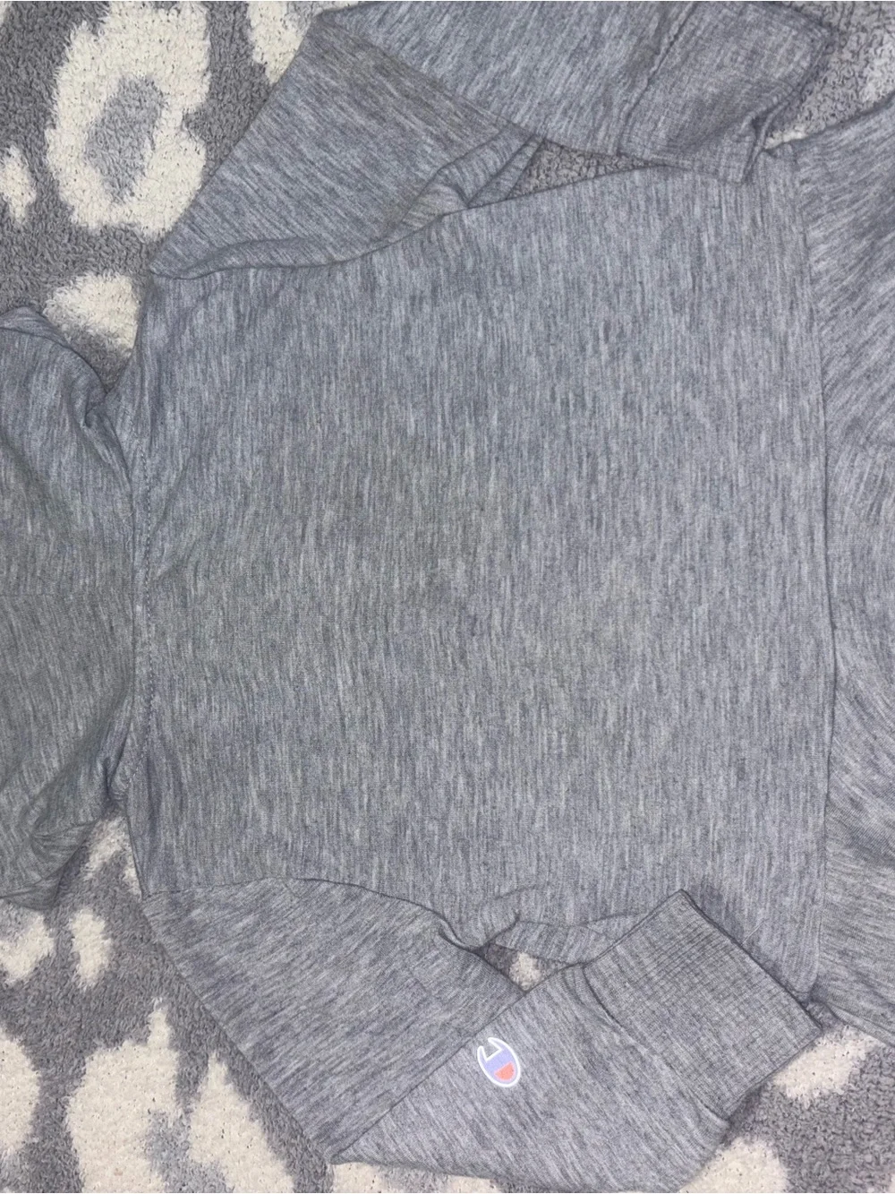 Champion gray zip